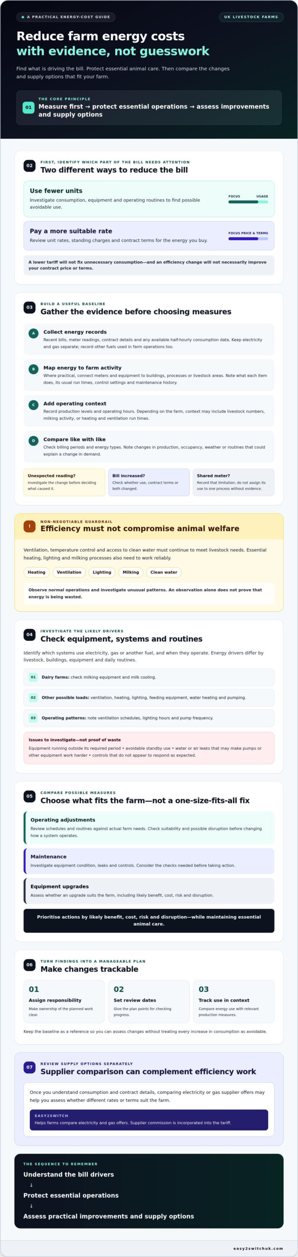 Reducing Energy Costs for Livestock Farms: UK Guide